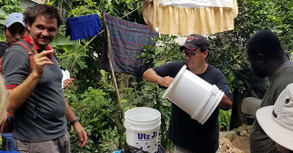 People in a remote village in Guatemala.