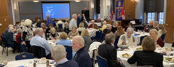 Rotary Club meeting.